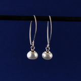 Freshwater Pearl Long Drop earrings