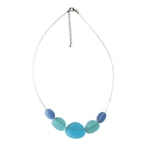 Sea Glass 5-Piece Necklace-3 color