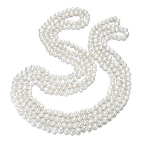 100 Inch Freshwater Pearl Endless Necklace